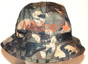 Adidas Originals Camo Boonie / Bucket Hat Trefoil Logo EV7682 - Picture 1 of 4