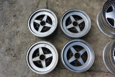 XX JDM WORK Equip 01 13" 轮圈 适用于 ae86 ta22 datsun long champ ke70 Itall — 第 1/4 张图片
