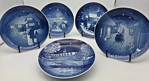 Royal Copenhagen BING & GRONDAHL Dish Christmas 1973, 1977, 1979, 1991, & 1992 - Picture 1 of 24