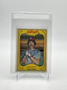 1981 Kellogg's Mike Schmidt Baseball Card #5 NM-Mint FREE SHIPPING