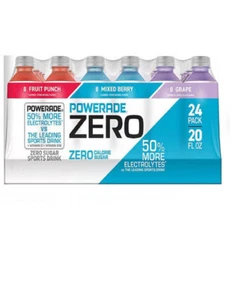 Powerade Zero Sports Drink Variety Pack (20 fl. oz., 24 pk.) - Picture 1 of 3