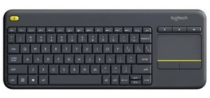Logitech Wireless Touch K400 Plus RF Wireless Keyboard - US English Layout - Picture 1 of 2