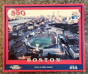 White Mountain BOSTON FENWAY PARK 550 piece puzzle baseball COMPLETE - Picture 1 of 6