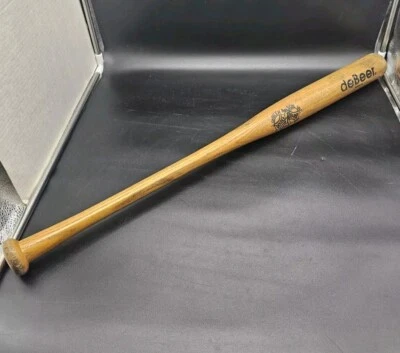 Бейсбольная бита DeBeer & Son Double Header Little League 18 унций белый пепел 30 дюймов - Изображение 1 из 4