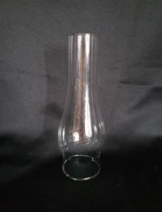 Vintage 10-inch Clear Glass Chimney Replacement Lamp Part #22 - Picture 1 of 6