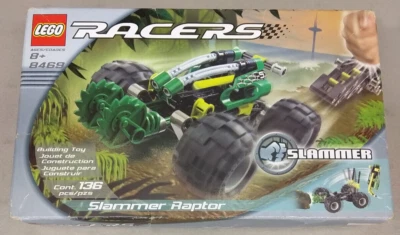 LEGO Racers 8469 Slammer Raptor ¡NUEVO! Sierras de zumbido Monster Car Tires Smash-Apart Foto 1 de 4