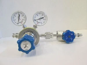 Veriflo Gas Stick Assy w/ SQ420 Regulator, 935 High Flow Valves, Gauges - Picture 1 of 7