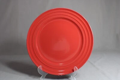 1 Plato de Cena Rachael Ray Rojo 11" en Patrón Doble Cresta Foto 1 de 3