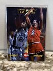 1996 Collector's Edge Hard Court Time Warp PROMO Moses Malone / Antoine Walker