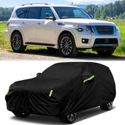 Pickup Truck Storage Car Cover Outdoor Sun Rain Dust For Nissan Armada 2005-2025 Foto 1 de 4