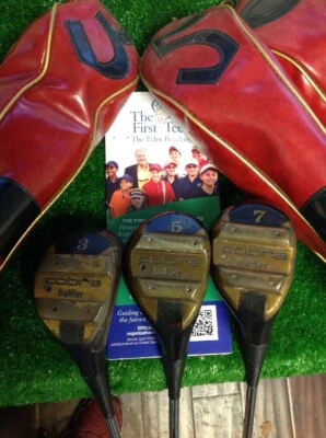 Cobra Baffler Laminated Woods Set 3-5-7 Regular Steel Shafts And Headcovers  - Image 1 of 4
