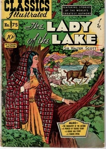 Clásicos Ilustrados - La Dama del Lago - Septiembre 1950 - Nº 75 - Imagen 1 de 1