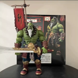 1/10 WoW Ork-Figur Blade Master-Figur Warcraft Wächter der Horde Modellsammlun - Picture 1 of 7