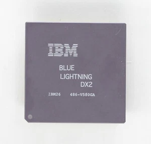 80486 Processor - IBM BLUE LIGHTNING DX2 - 486-V580GA - 80MHz - TESTED - Picture 1 of 2