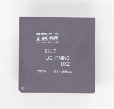 80486 Processor - IBM BLUE LIGHTNING DX2 - 486-V580GA - 80MHz - TESTED - Image 1 of 2