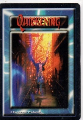 1st Edition Highlander TCG CCG Quickening Card  Renaissance - Image 1 of 2
