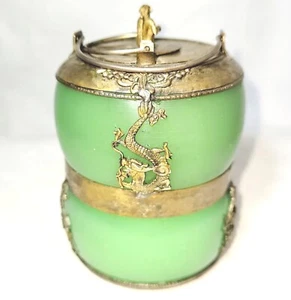 Hetian Antique Jade Tea Pot Chinese Hand crafted Circa 1920-30s Tibet - Picture 1 of 24