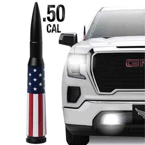 ECOAUTO 50 CAL BULLET ANTENNA FOR CHEVROLET SILVERADO 1500/2500/3500/GMC SIERRA - Foto 1 di 9