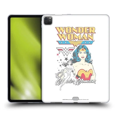 OFFICIAL WONDER WOMAN DC COMICS VINTAGE ART GEL CASE FOR APPLE SAMSUNG KINDLE - Image 1 of 4