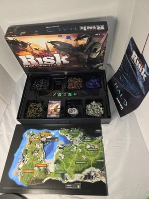 RISK HALO: Legendary Edition, 2012 USAopoly/Hasbro, COMPLETE, Very Good - Image 1 of 4