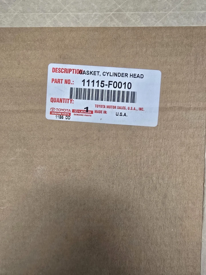 OEM Toyota Head Gasket 11115-F0010 Foto 1 de 2