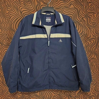 De Colección Años 90 Le Coq Sportif Performance Chaqueta Bomber Para Hombre M Gran Tamaño Suelta Foto 1 de 4