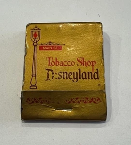 Walt Disney Productions Disneyland Main Street Tobacco Shop Matches Matchbook - Picture 1 of 12