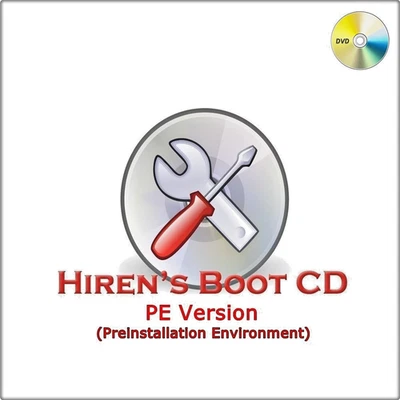Hiren's Boot CD Bootable CD Utility Toolkit For PC Diagnostics & Repair | DVD - Image 1 of 4