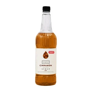 Simply Sugarfree Flavour Cinnamon Sirup 1 L, Zimt Kaffeesirup ohne Zucker, U.K. - Bild 1 von 11