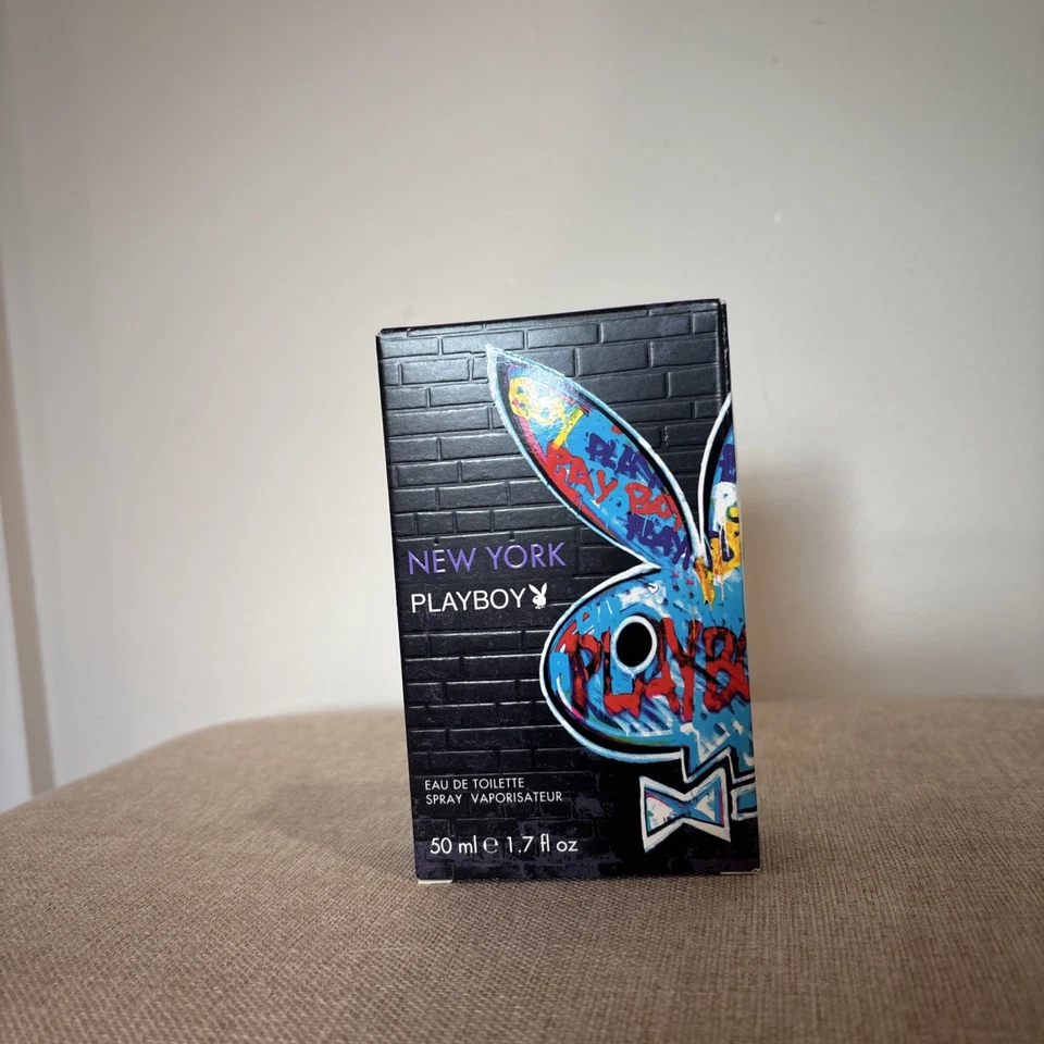 NUEVO Playboy New York Eau de Toilette para Hombre 1.7 OZ Foto 1 de 3