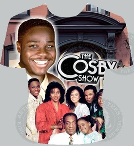 MALCOLM JAMAL WARNER T SHIRT, THE COSBY SHOW TEE SHIRT, BILL COSBY, PHYLICIA. - Picture 1 of 2