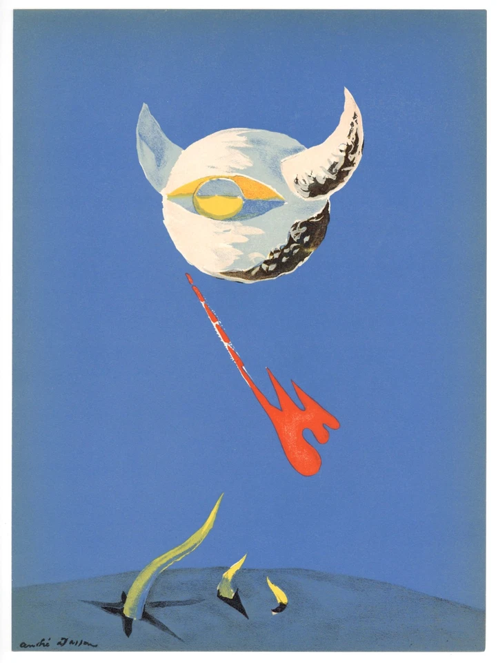 Litografía original Andre Masson "La Luna" Foto 1 de 1