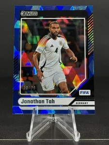 Jonathan Tah 2024-25 Panini Donruss FIFA #135 Blue Cubic /99 - Alemania - Imagen 1 de 3