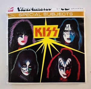 Vintage KISS Rock Music Band Special View Master 3 Reels Packet *RARE* - Picture 1 of 3