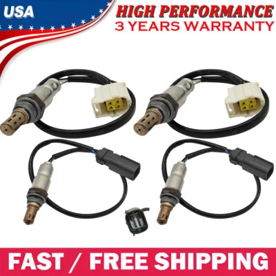 Sensor de oxígeno ascendente y descendente 4 piezas para Dodge Challenger 2015-2020 cargador 2017-2020 6,2 L Foto 1 de 4