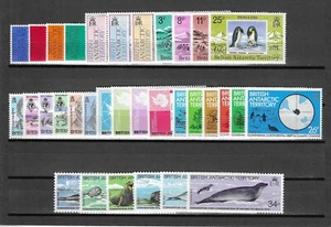 BRITISH ANTARCTIC TERRITORY 1977/83 "Commemorative Sets" MNH - Picture 1 of 1