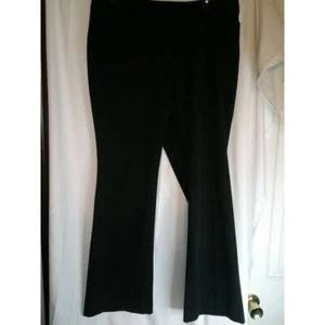 Ann Taylor Curvy Black Dress Pants Flared Leg Professional Work Wear - Picture 1 of 3