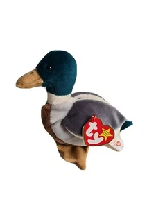 Rare TY Jake the Drake Beanie Baby 1997/1998 Retired Mint Condition with Errors - Bild 1 von 5