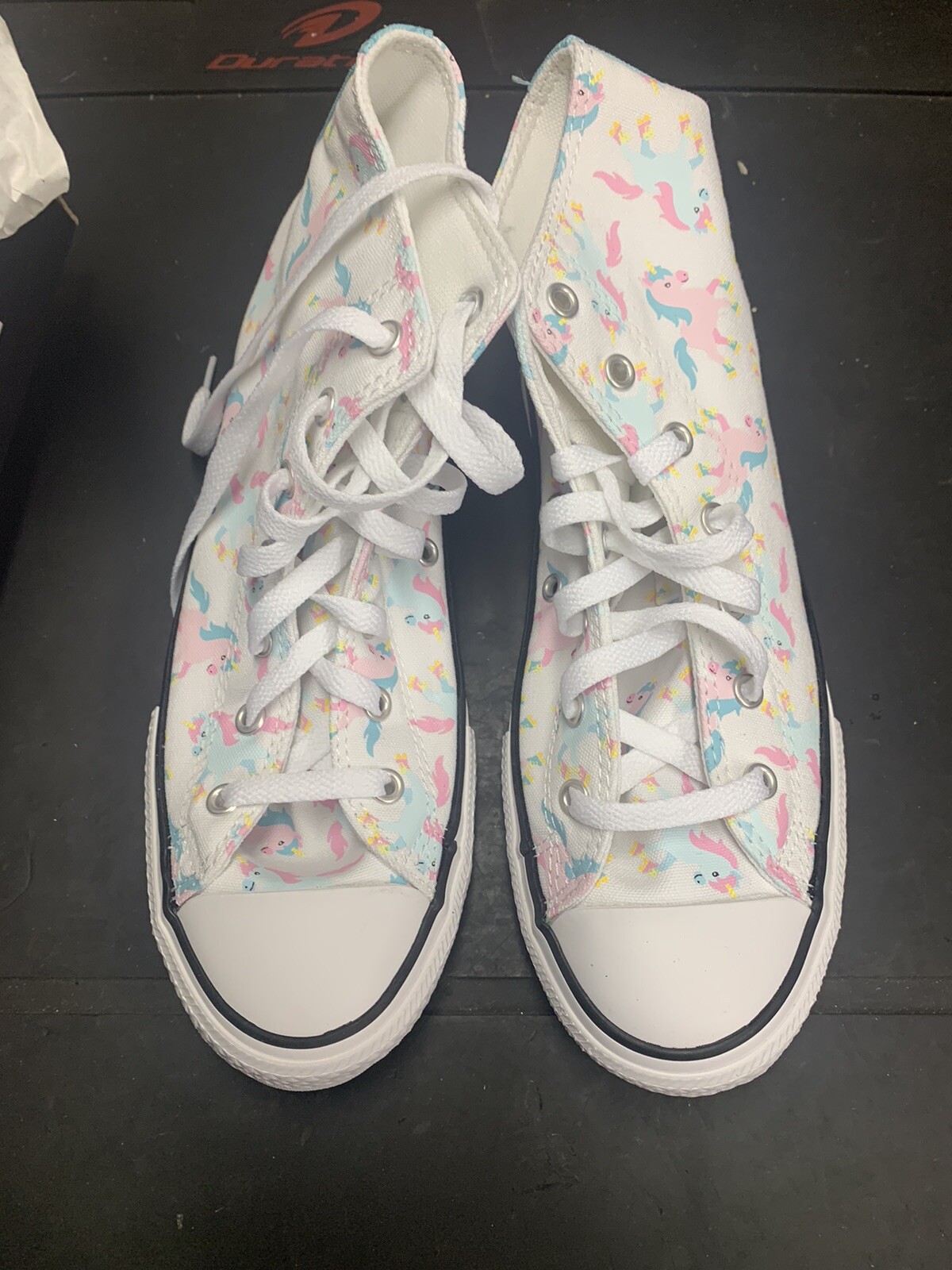 white unicorn converse