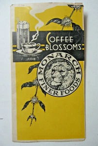 1910 era Monarch "Coffee Blossoms" Advertising Folder (No. 2)  - Picture 1 of 3