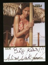 2006 Sports Illustrated SI Swimsuit AUTO/Autograph Card - Aline Nakashima