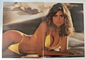 SI 1985 Kathy Ireland Sports Illustrated Swimsuit Model 16x11" Magazine Photo - Picture 1 of 1