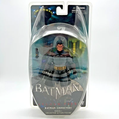 DC Direct Arkham City Series 1 BATMAN (INFECTED) Video Game Action Figure • NEW - Imagem 1 de 2