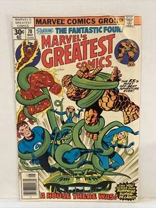 Marvel‘S Greatest Comics The Fantastic Four 70 May 1977 - Picture 1 of 3