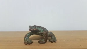 Lovely Bronze Frog Statue Figure decoration ornament - Picture 1 of 11