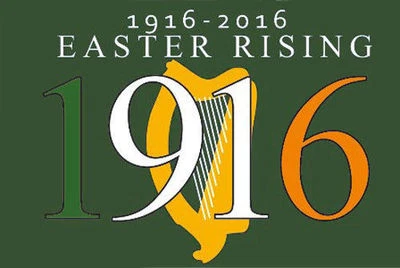 Easter Rising 1916 - 2016 Flag - 5x3' - Irish Republican Rebel Ireland Centenary - Image 1 of 4