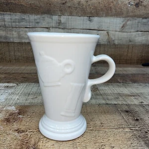 Fiestaware Cappuccino Latte Becher weiß - Bild 1 von 7