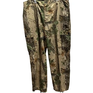 Realtree Liberty Camouflage Pants XL Regular Waist 40 - 42, Drawstring Leg Openi - Picture 1 of 8