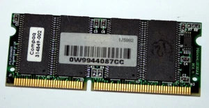 64 MB SO-DIMM 144-pin PC-66 SD-RAM 'Compaq 314849-002' - Imagen 1 de 2