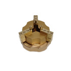 Professional Ring Jewelry Rotary Axis With Copper Color Clamp Jig For Fiber Lase